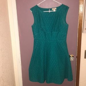 Teal summer dress